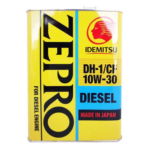 Моторное масло Idemitsu Zepro Diesel 10W-30 4л в Автодок