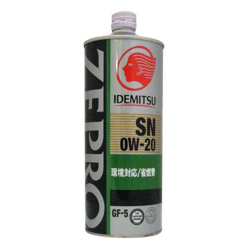 Моторное масло Idemitsu Zepro Eco Medalist SN/GF-5 0W-20 1л в Автодок