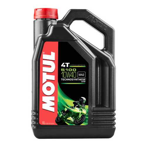 Моторное масло Motul 5100 4T 10W-40 4л в Автодок