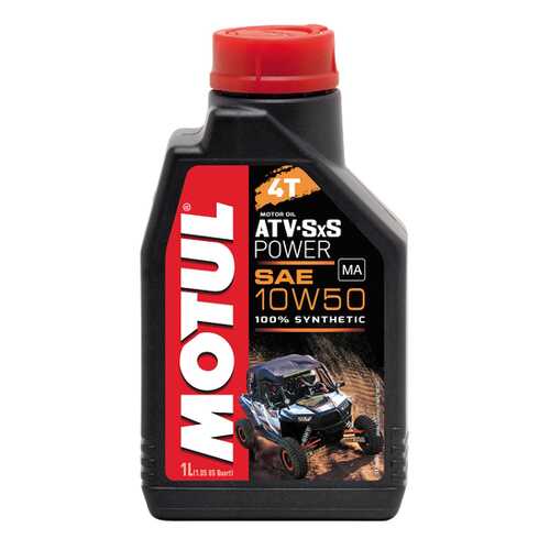 Моторное масло Motul ATV SXS Power 4T 10W-50 1л в Автодок