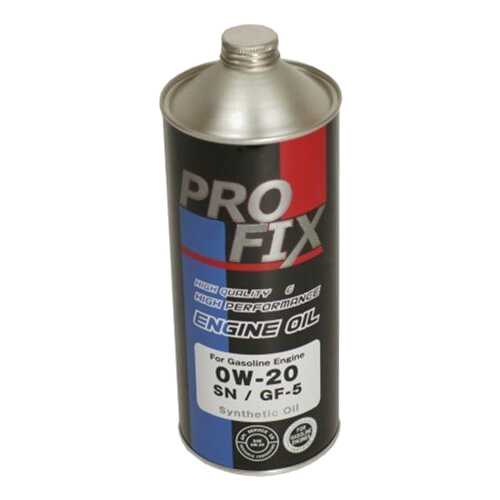 Моторное масло Profix SN0W20C1 0w-20 1л в Автодок