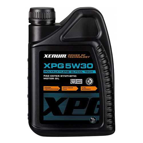 Моторное масло Xenum XPG 5W-30 1л в Автодок