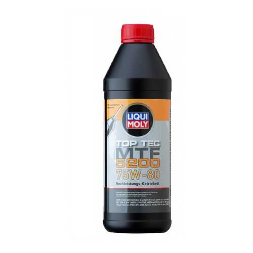 Трансмиссионное масло LIQUI MOLY Top Tec MTF 5200 75W-80 20845 1л в Автодок