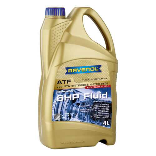 Трансмиссионное масло RAVENOL ATF 6 HP Fluid 4л 1211112-004-01-999 в Автодок