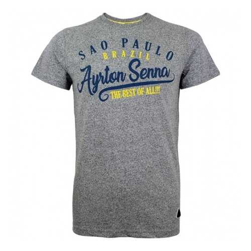 Футболка Ayrton Senna Vintage Sao Paulo (серый) р-р M Racing Legends ASV-17-150_M в Автодок